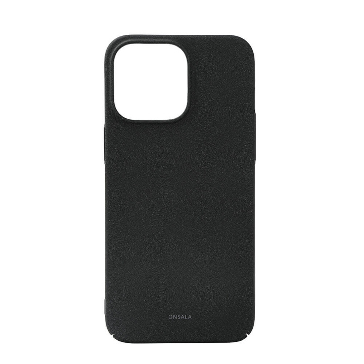 Onsala Mobilcover Ultra Slim Sand Burst Sort - iPhone 15 Pro Max i gruppen SMARTPHONES & TABLETS / Mobil Beskyttelse / Apple / iPhone 15 hos TP E-commerce Nordic AB (C30293)