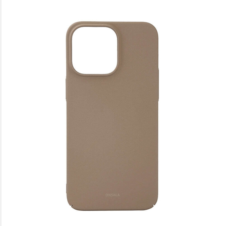 ONSALA Mobilcover Ultra Slim Sand Burst Beige - iPhone 15 Pro Max i gruppen SMARTPHONES & TABLETS / Mobil Beskyttelse / Apple / iPhone 15 hos TP E-commerce Nordic AB (C30296)