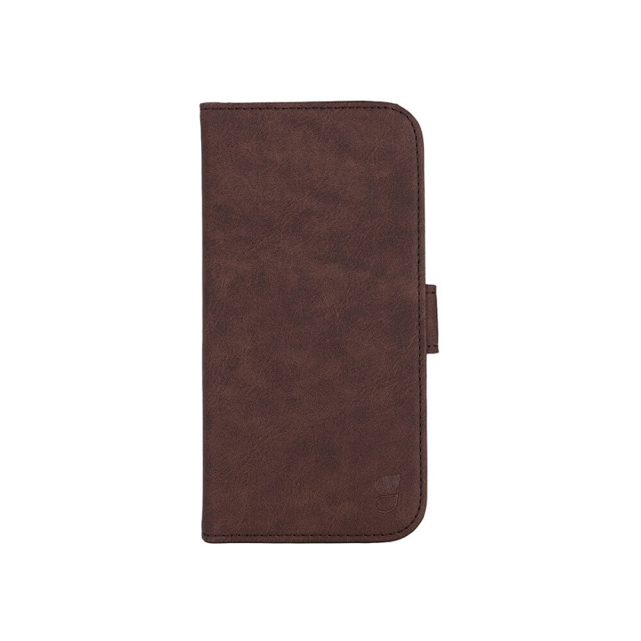 GEAR Wallet Case 3 kortrum Magseries Brun - iPhone 15 Plus i gruppen SMARTPHONES & TABLETS / Mobil Beskyttelse / Apple / iPhone 15 hos TP E-commerce Nordic AB (C30313)