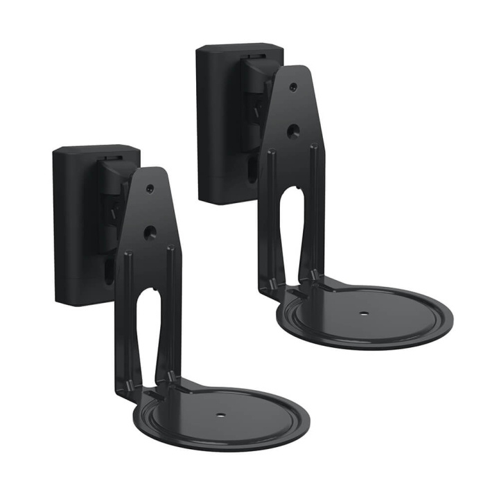SANUS Wall Mount for Sonos ERA100 Pair Black i gruppen HJEMMEELEKTRONIK / Lyd & billede / Højttalere & tilbehør / Højttalerstander hos TP E-commerce Nordic AB (C30324)