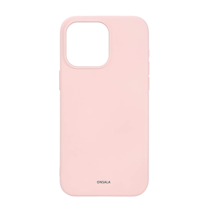 ONSALA Mobilcover Silikonefølelse MagSeries Rosa - iPhone 15 Pro Max i gruppen SMARTPHONES & TABLETS / Mobil Beskyttelse / Apple / iPhone 15 hos TP E-commerce Nordic AB (C30368)