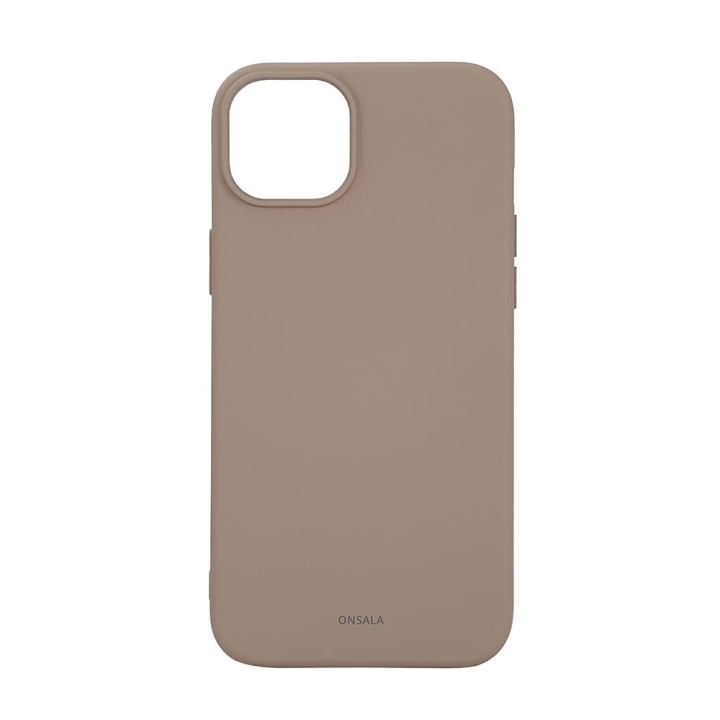 Onsala Back Sil Touch Recycled MagSerie iPhone 15 Plus Summer Sand i gruppen SMARTPHONES & TABLETS / Mobil Beskyttelse / Apple / iPhone 15 hos TP E-commerce Nordic AB (C30376)