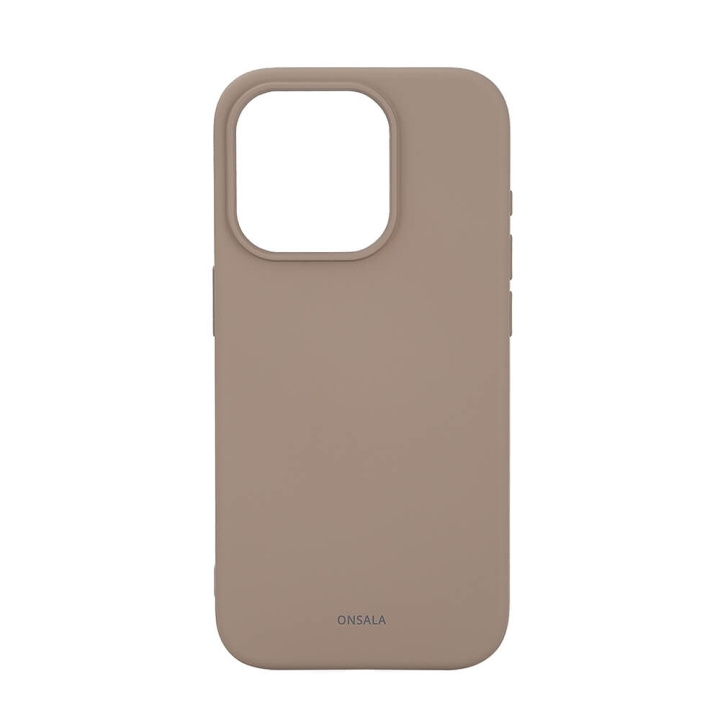 Onsala Back Sil Touch Recycled MagSerie iPhone 15 Pro Summer Sand i gruppen SMARTPHONES & TABLETS / Mobil Beskyttelse / Apple / iPhone 15 hos TP E-commerce Nordic AB (C30377)
