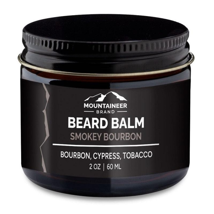 Mountaineer Brand Smokey Bourbon Beard Balm 60ml i gruppen SKØNHED & HELSE / Hår og styling / Skæg pleje / Overskægsvoks hos TP E-commerce Nordic AB (C30433)