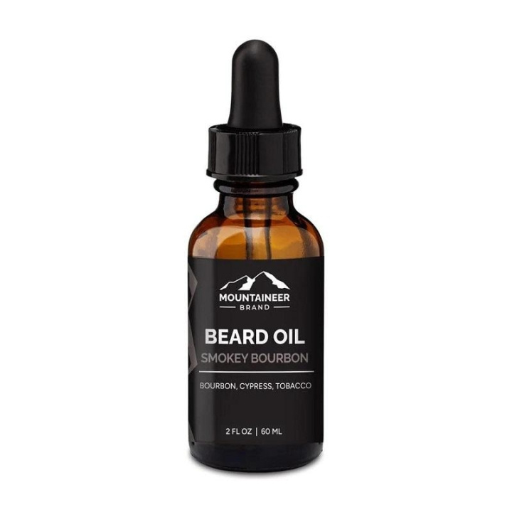 Mountaineer Brand Smokey Bourbon Beard Oil 60ml i gruppen SKØNHED & HELSE / Hår og styling / Skæg pleje / Skæg olie hos TP E-commerce Nordic AB (C30434)