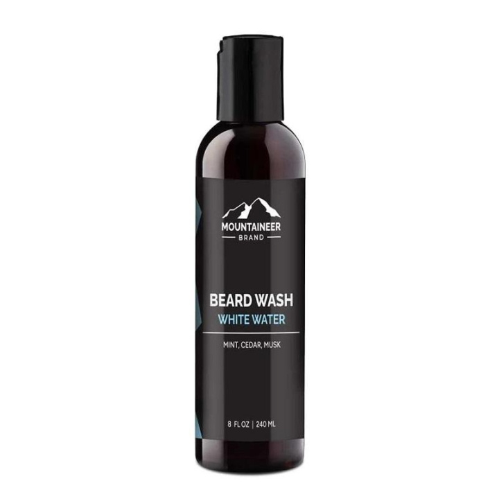 Mountaineer Brand White Water Beard Wash 240ml i gruppen SKØNHED & HELSE / Hår og styling / Skæg pleje / Skæg vask hos TP E-commerce Nordic AB (C30435)