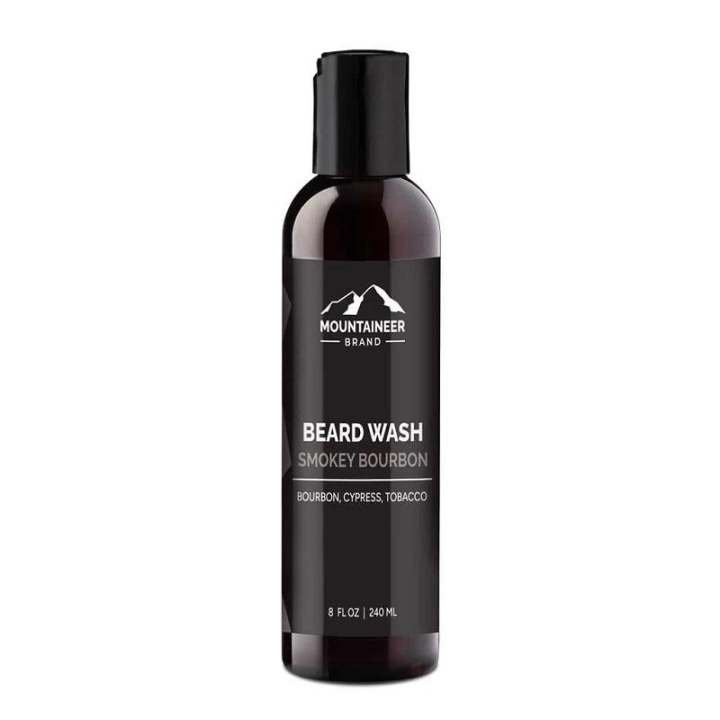 Mountaineer Brand Smokey Bourbon Beard Wash 240ml i gruppen SKØNHED & HELSE / Hår og styling / Skæg pleje / Skæg olie hos TP E-commerce Nordic AB (C30441)