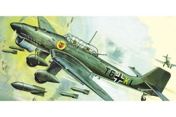 Airfix Junkers Ju87B Stuka 1:24 i gruppen SPORT, FRITID & HOBBY / Hobby / Plastik modeller / Fly & Helikoptere hos TP E-commerce Nordic AB (C30480)