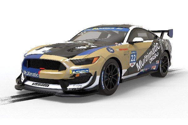 Scalextric Ford Mustang GT4, Canadian GT 2021 1:32 i gruppen LEGETØJ, BØRN & BABY / Radiostyrede / Bilbaner / Bilar hos TP E-commerce Nordic AB (C30495)