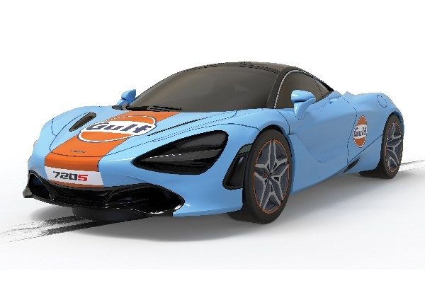 SCALEXTRIC McLaren 720S - Gulf Edition 1:32 i gruppen LEGETØJ, BØRN & BABY / Radiostyrede / Bilbaner / Bilar hos TP E-commerce Nordic AB (C30516)