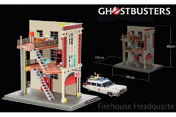 Revell 3D puzzle Ghostbusters Firestation i gruppen SPORT, FRITID & HOBBY / Hobby / Plastik modeller / Byg og leg hos TP E-commerce Nordic AB (C30548)