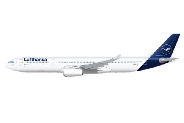 Revell Airbus A330-300 - Lufthansa \'New Livery\' 1:144 i gruppen SPORT, FRITID & HOBBY / Hobby / Plastik modeller / Fly & Helikoptere hos TP E-commerce Nordic AB (C30559)