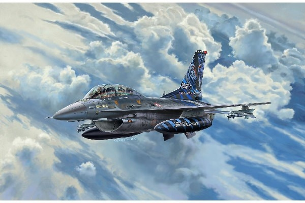 Revell F-16D Fighting Falcon 1:72 i gruppen SPORT, FRITID & HOBBY / Hobby / Plastik modeller / Fly & Helikoptere hos TP E-commerce Nordic AB (C30563)