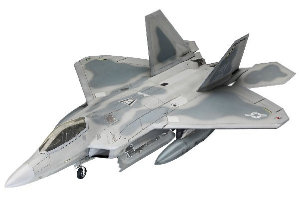 Revell Lockheed Martin F-22A Raptor 1:72 i gruppen SPORT, FRITID & HOBBY / Hobby / Plastik modeller / Fly & Helikoptere hos TP E-commerce Nordic AB (C30565)