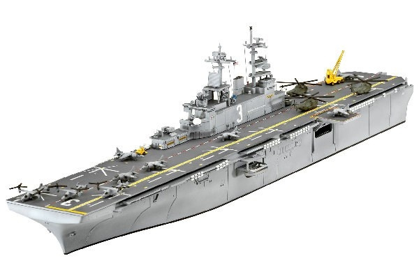 Revell Model Set Assault Carrier USS WASP CLASS i gruppen SPORT, FRITID & HOBBY / Hobby / Plastik modeller / Skib hos TP E-commerce Nordic AB (C30633)