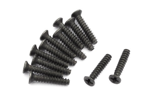 BLACKZON Countersunk Self Tapping Screws KBHO2.3*12mm i gruppen LEGETØJ, BØRN & BABY / Radiostyrede / Reservedele & Ekstra Tilbehør / Blackzon hos TP E-commerce Nordic AB (C30753)