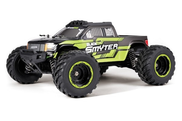 BLACKZON Smyter MT 1/12 4WD Electric Monster Truck - Green i gruppen LEGETØJ, BØRN & BABY / Radiostyrede / Reservedele & Ekstra Tilbehør / Blackzon hos TP E-commerce Nordic AB (C30774)