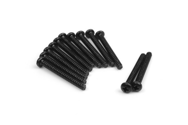 BLACKZON Pan Head Self Tapping Screws 6x25mm (12pcs) i gruppen LEGETØJ, BØRN & BABY / Radiostyrede / Reservedele & Ekstra Tilbehør / Blackzon hos TP E-commerce Nordic AB (C30813)