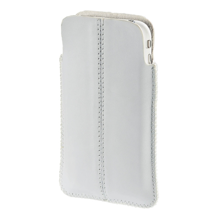 HAMA Mobiltaske Sleeve iPhone 3G/GS Hvid i gruppen SMARTPHONES & TABLETS / Øvrigt tilbehør / Andet hos TP E-commerce Nordic AB (C30856)