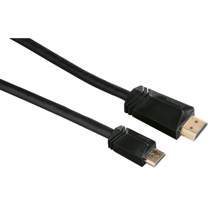 HAMA HDMI-HDMI C High Speed Kabel 1,5m Sort Guldbelagt TL i gruppen HJEMMEELEKTRONIK / Kabler og adaptere / HDMI / Kabler hos TP E-commerce Nordic AB (C30875)