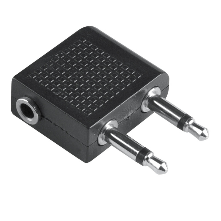 HAMA Audio Adapter 2x3,5-3,5mm Flyadapter i gruppen HJEMMEELEKTRONIK / Kabler og adaptere / Audio Analog / Adaptere hos TP E-commerce Nordic AB (C30899)