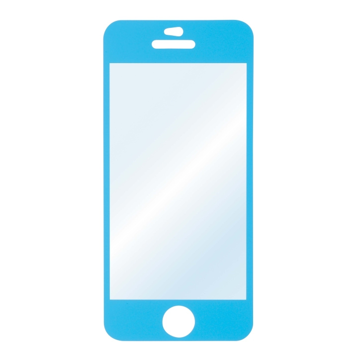 Hama Skærmbeskyttelse iPhone 5C Blå 1-pak i gruppen SMARTPHONES & TABLETS / Mobil Beskyttelse / Apple / iPhone 5/5S/SE hos TP E-commerce Nordic AB (C30907)