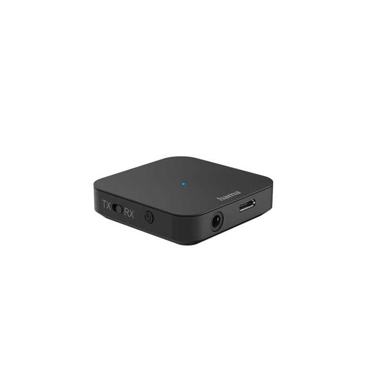 Hama 2-i-1 BT sender/modtager-adapter sort i gruppen COMPUTERTILBEHØR / Computer Tilbehør / Bluetooth-adaptere hos TP E-commerce Nordic AB (C30951)
