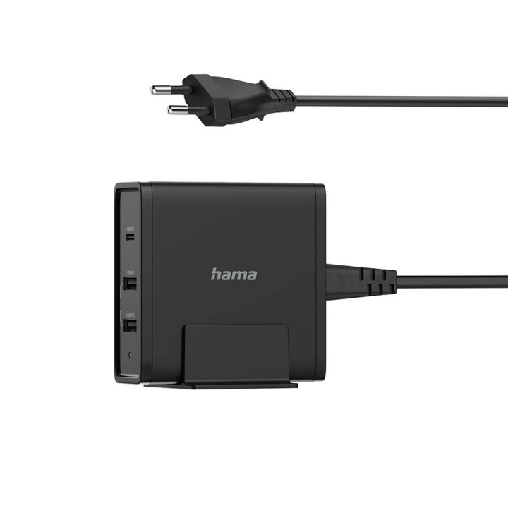 Hama Ladestation USB 3 Porte PD 5-20V/65W i gruppen SMARTPHONES & TABLETS / Opladere og kabler / Adaptere hos TP E-commerce Nordic AB (C30956)