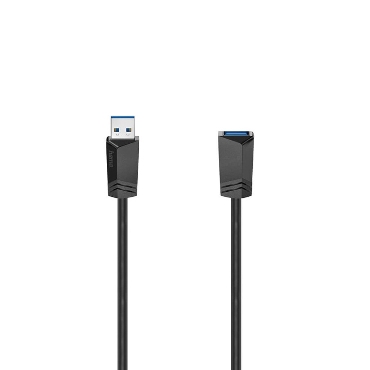 Hama USB Forlængerkabel 3.0 5 Gbit/s 1.5m Sort i gruppen COMPUTERTILBEHØR / Kabler og adaptere / USB / USB-A / Kabler hos TP E-commerce Nordic AB (C30967)