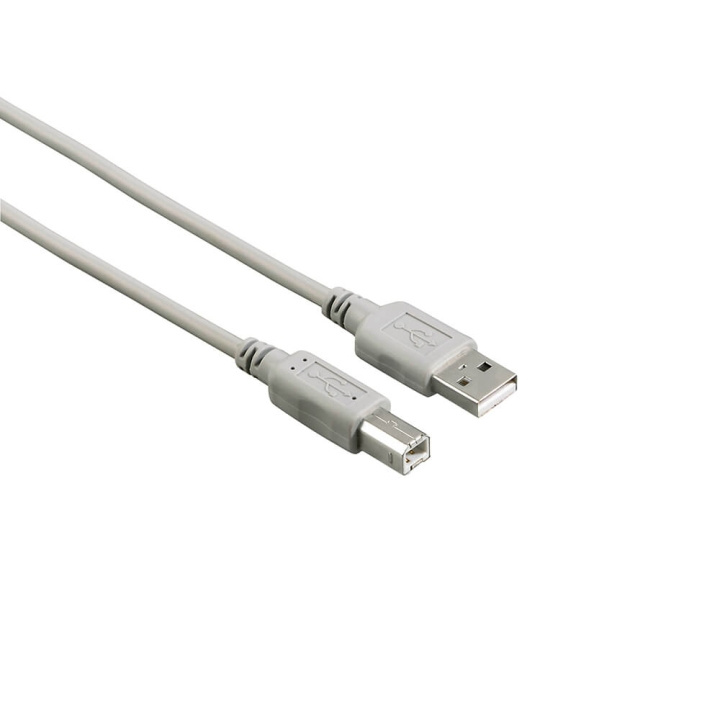 Hama USB-kabel 2.0 Grå 3.0m 10-pak i gruppen COMPUTERTILBEHØR / Kabler og adaptere / USB / USB-A / Kabler hos TP E-commerce Nordic AB (C30990)