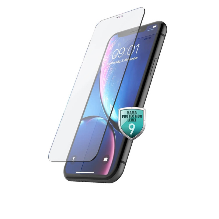 HAMA Screen Protector Premium iPhone XR/11 i gruppen SMARTPHONES & TABLETS / Mobil Beskyttelse / Apple / iPhone 11 / Skærmbeskyttelse hos TP E-commerce Nordic AB (C31045)