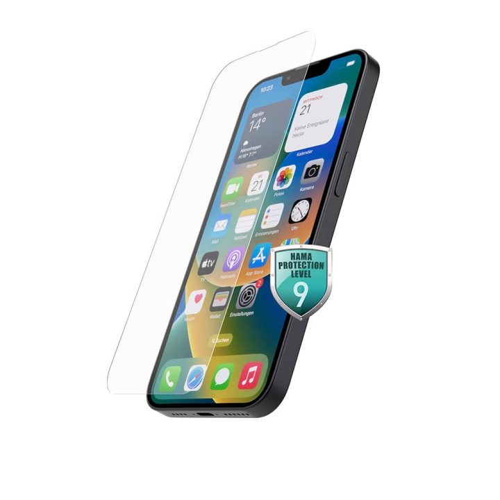 Hama Screen Protector Premium iPhone 14 Plus i gruppen SMARTPHONES & TABLETS / Mobil Beskyttelse / Apple / iPhone 14 hos TP E-commerce Nordic AB (C31051)