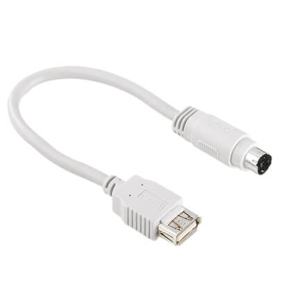 HAMA Museadapter USB A Hun-PS2 Han 15cm ST i gruppen COMPUTERTILBEHØR / Kabler og adaptere / USB / USB-A / Adaptere hos TP E-commerce Nordic AB (C31076)