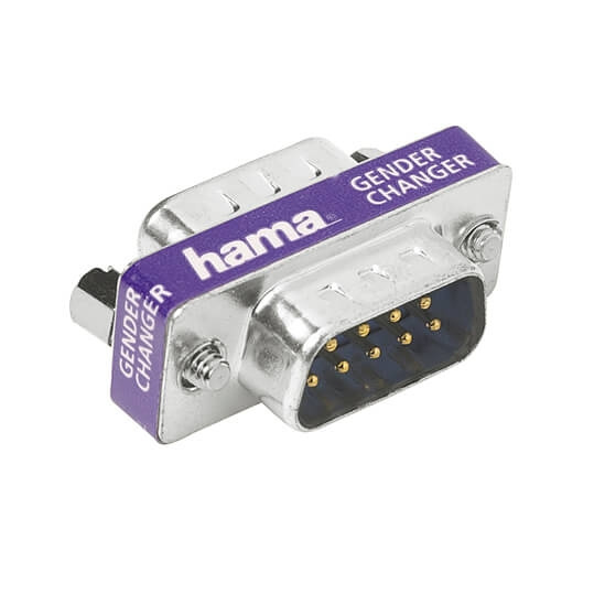 HAMA Adapter 9 Pol D Han-Han i gruppen COMPUTERTILBEHØR / Kabler og adaptere / VGA / Adaptere hos TP E-commerce Nordic AB (C31081)