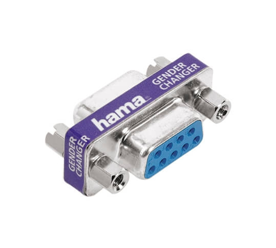 HAMA Adapter 9 Pol D Hun-Hun i gruppen COMPUTERTILBEHØR / Kabler og adaptere / VGA / Adaptere hos TP E-commerce Nordic AB (C31082)