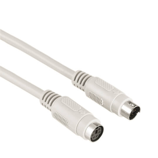 Hama Kabel PS/2 6pin-6pin Förlängning Grå 2m i gruppen HJEMMEELEKTRONIK / Kabler og adaptere / Antennekabler og tilbehør / Antenne kabler hos TP E-commerce Nordic AB (C31086)