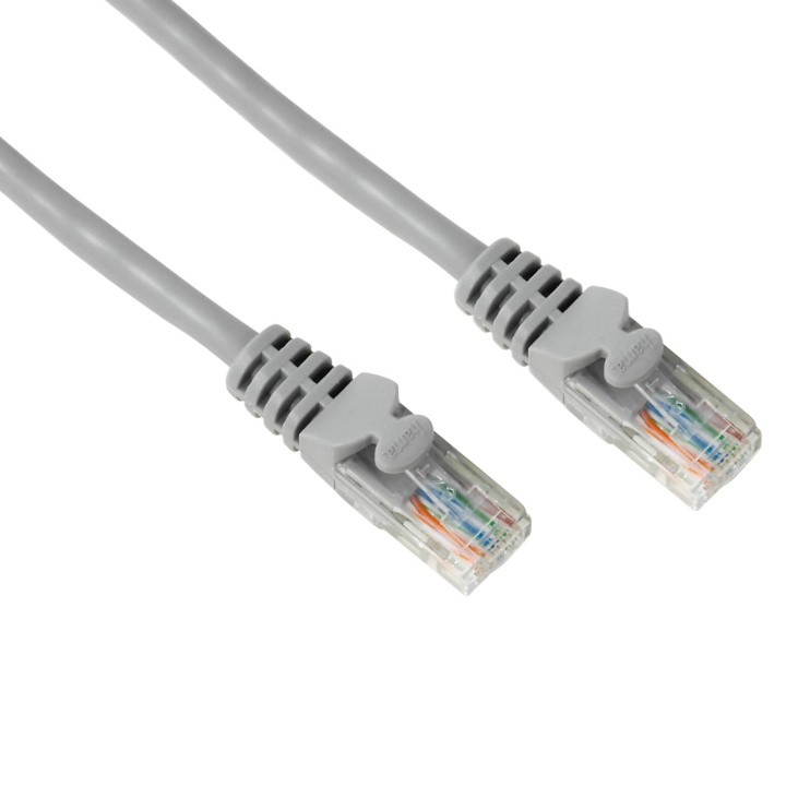 Hama Kabel Nätverk CAT5e UTP Grå 3m i gruppen COMPUTERTILBEHØR / Kabler og adaptere / Netværkskabler / Cat5e hos TP E-commerce Nordic AB (C31109)