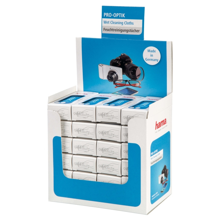 Hama Putsduk Pro-Optik Engångsduk Display/24 st i gruppen HJEMMEELEKTRONIK / Foto og video / Fotografi udstyr / Andet hos TP E-commerce Nordic AB (C31133)