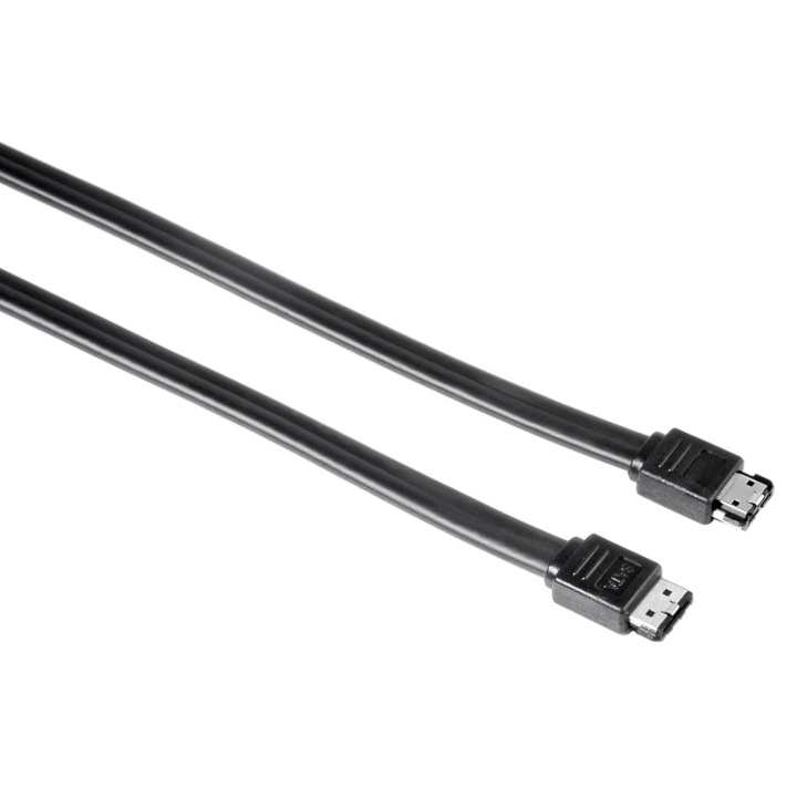 Hama Kabel SATA II Extern Svart 0.9m i gruppen COMPUTERTILBEHØR / Kabler og adaptere / Interne / SATA hos TP E-commerce Nordic AB (C31164)