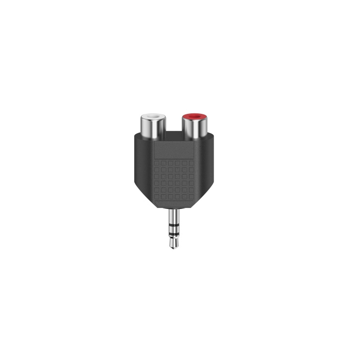 Hama Adapter Audio 3.5mm-2xRCA Hane-2x Hona Svart i gruppen HJEMMEELEKTRONIK / Kabler og adaptere / Audio Analog / Adaptere hos TP E-commerce Nordic AB (C31200)