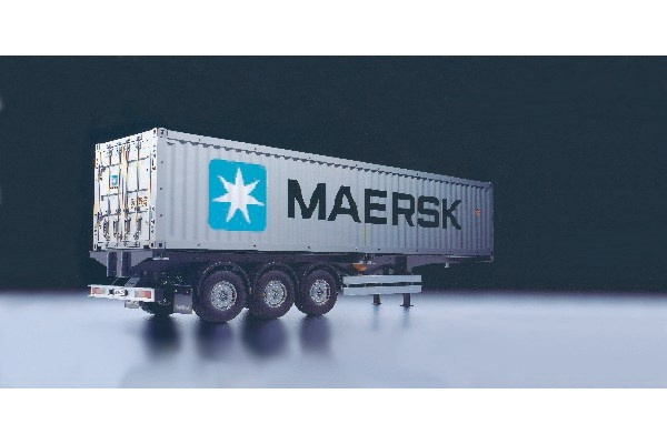 TAMIYA 1/14 40ft MAERSK container m. semi trailer i gruppen LEGETØJ, BØRN & BABY / Radiostyrede / Andet hos TP E-commerce Nordic AB (C31489)