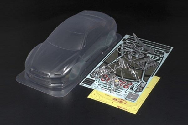 TAMIYA 1/10 Scale R/C Nissan GT-R Body Parts Set i gruppen LEGETØJ, BØRN & BABY / Radiostyrede / Reservedele & Ekstra Tilbehør / TAMIYA hos TP E-commerce Nordic AB (C31491)