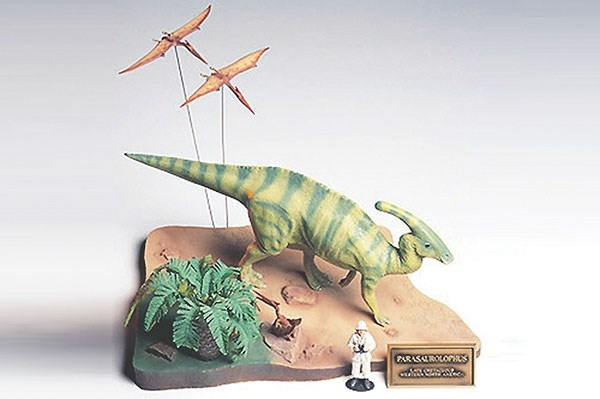 TAMIYA 1/35 Parasaurolophus Diorama i gruppen SPORT, FRITID & HOBBY / Hobby / Plastik modeller / Figurer hos TP E-commerce Nordic AB (C31495)
