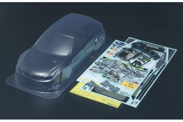 TAMIYA 1/10 Scale R/C Impreza WRC 08 Body Parts Set i gruppen LEGETØJ, BØRN & BABY / Radiostyrede / Reservedele & Ekstra Tilbehør / TAMIYA hos TP E-commerce Nordic AB (C31497)