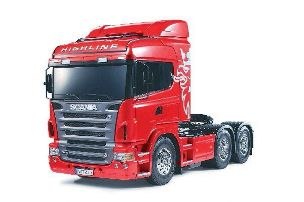 TAMIYA 1/14 Scania R620 6x4 Highliner i gruppen LEGETØJ, BØRN & BABY / Radiostyrede / Radiostyrede biler hos TP E-commerce Nordic AB (C31499)