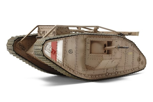 TAMIYA 1/35 WWI British Tank Mk.IV Male (w/Single Motor) i gruppen SPORT, FRITID & HOBBY / Hobby / Plastik modeller / Militære køretøjer (land) hos TP E-commerce Nordic AB (C31507)
