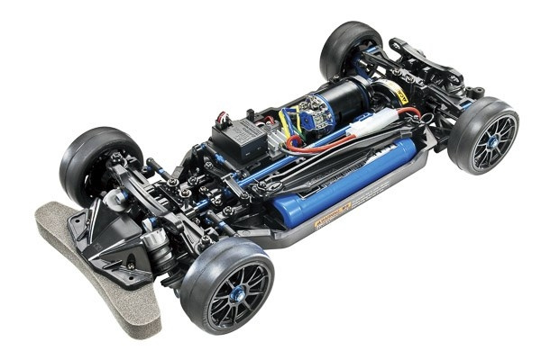 TAMIYA 1/10 R/C TT-02R Chassis Kit i gruppen LEGETØJ, BØRN & BABY / Radiostyrede / Reservedele & Ekstra Tilbehør / TAMIYA hos TP E-commerce Nordic AB (C31519)