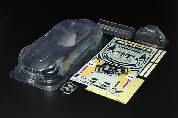 TAMIYA 1/10 Scale R/C Mercedes-AMG GT3 Body Parts Set i gruppen LEGETØJ, BØRN & BABY / Radiostyrede / Reservedele & Ekstra Tilbehør / TAMIYA hos TP E-commerce Nordic AB (C31520)