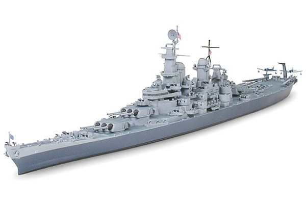 TAMIYA 1/700 U.S. Battleship Missouri i gruppen SPORT, FRITID & HOBBY / Hobby / Plastik modeller / Militære køretøjer (land) hos TP E-commerce Nordic AB (C31535)