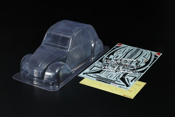 TAMIYA 1/10 Scale R/C Citroën 2CV Charleston Body Parts i gruppen LEGETØJ, BØRN & BABY / Radiostyrede / Reservedele & Ekstra Tilbehør / TAMIYA hos TP E-commerce Nordic AB (C31557)